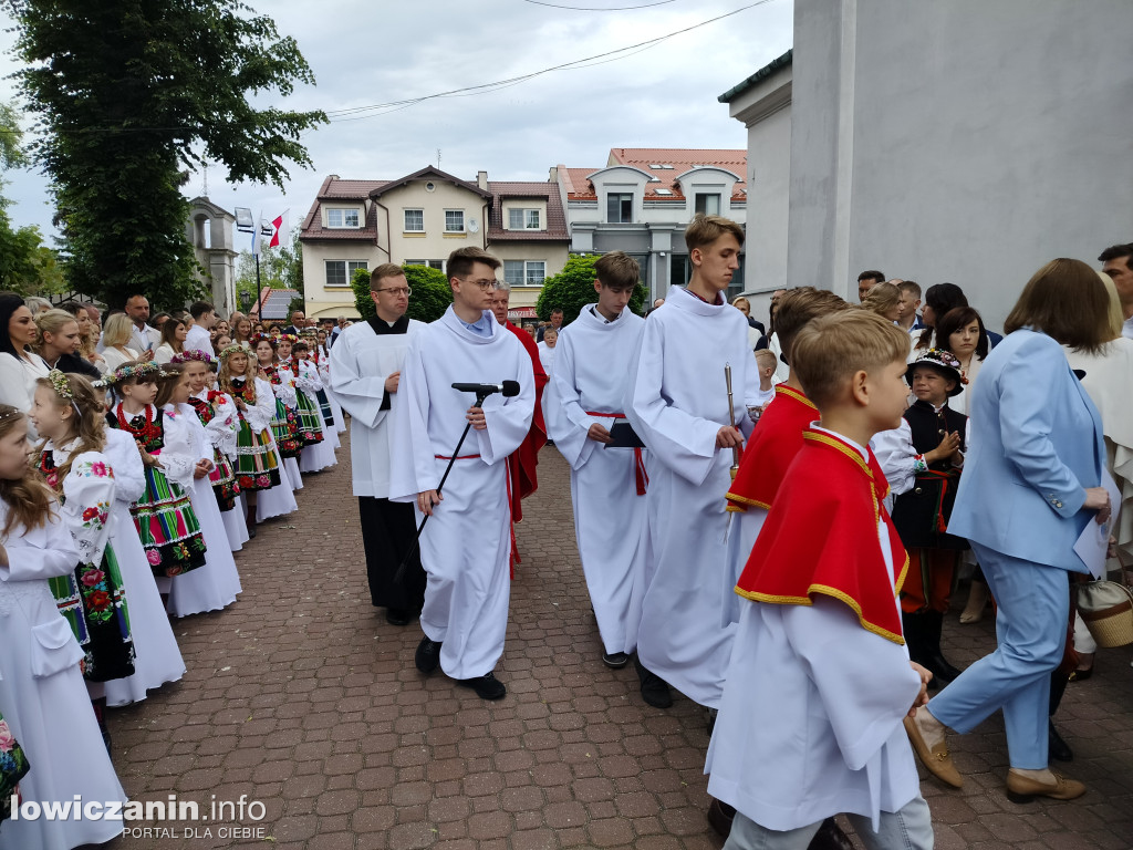 Pierwsza Komunia Święta w parafii Św. Ducha w Łowiczu