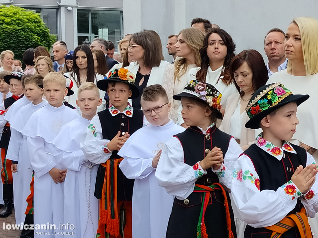 Pierwsza Komunia Święta w parafii Św. Ducha w Łowiczu