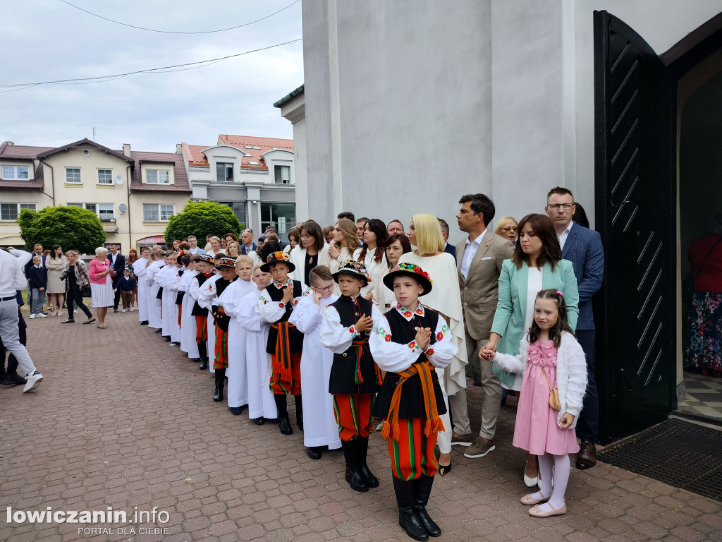 Pierwsza Komunia Święta w parafii Św. Ducha w Łowiczu