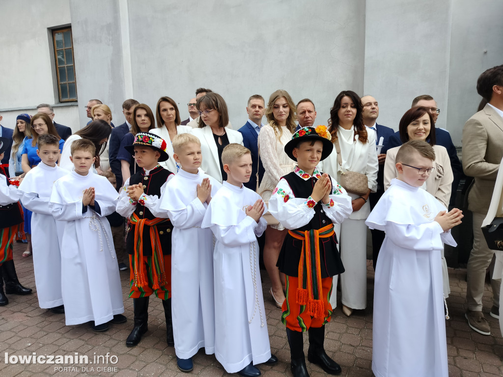 Pierwsza Komunia Święta w parafii Św. Ducha w Łowiczu