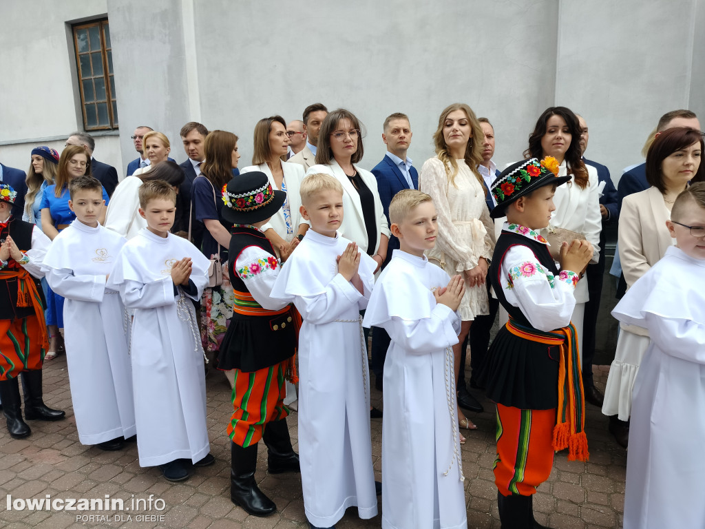 Pierwsza Komunia Święta w parafii Św. Ducha w Łowiczu