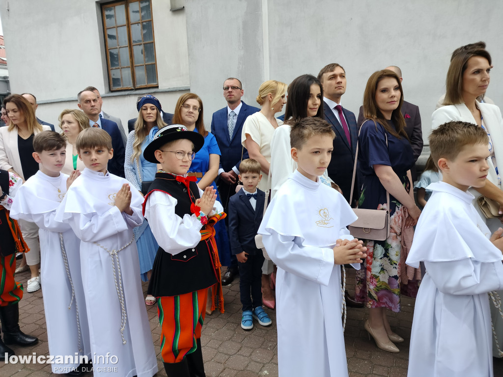 Pierwsza Komunia Święta w parafii Św. Ducha w Łowiczu