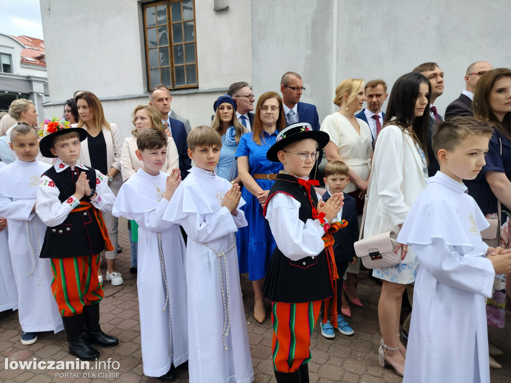 Pierwsza Komunia Święta w parafii Św. Ducha w Łowiczu
