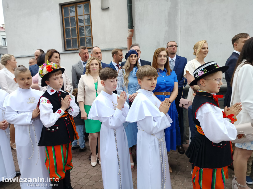 Pierwsza Komunia Święta w parafii Św. Ducha w Łowiczu