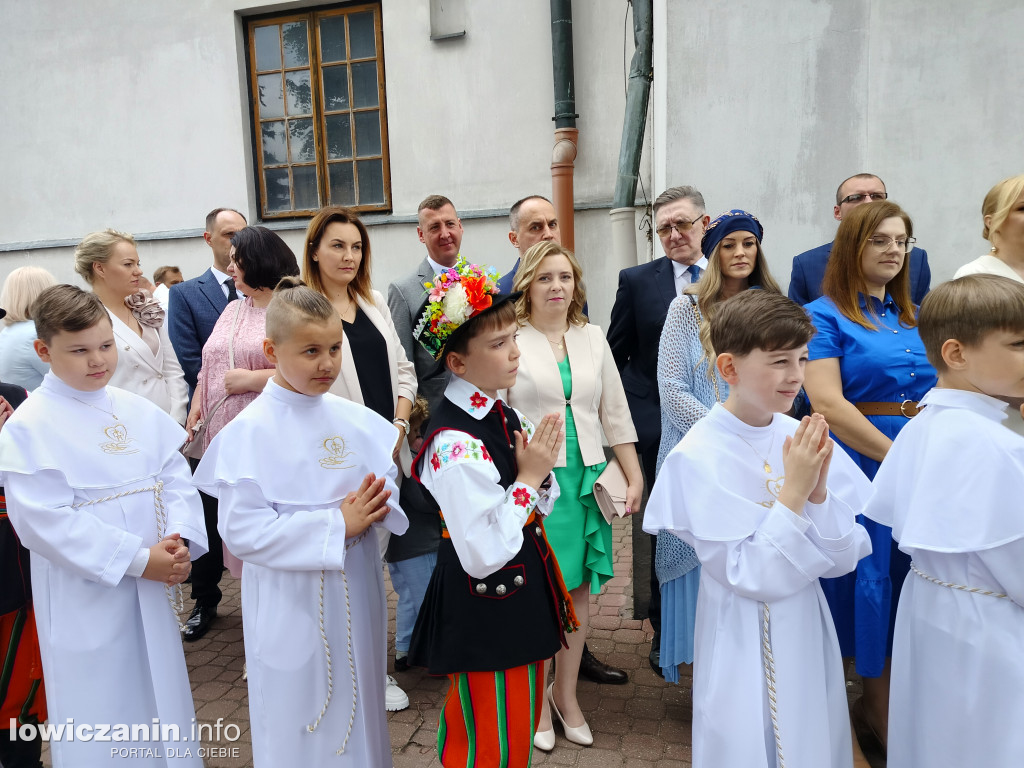Pierwsza Komunia Święta w parafii Św. Ducha w Łowiczu