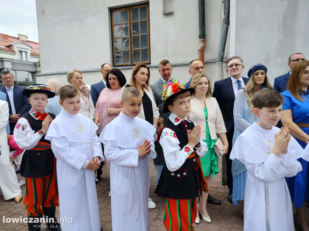 Pierwsza Komunia Święta w parafii Św. Ducha w Łowiczu