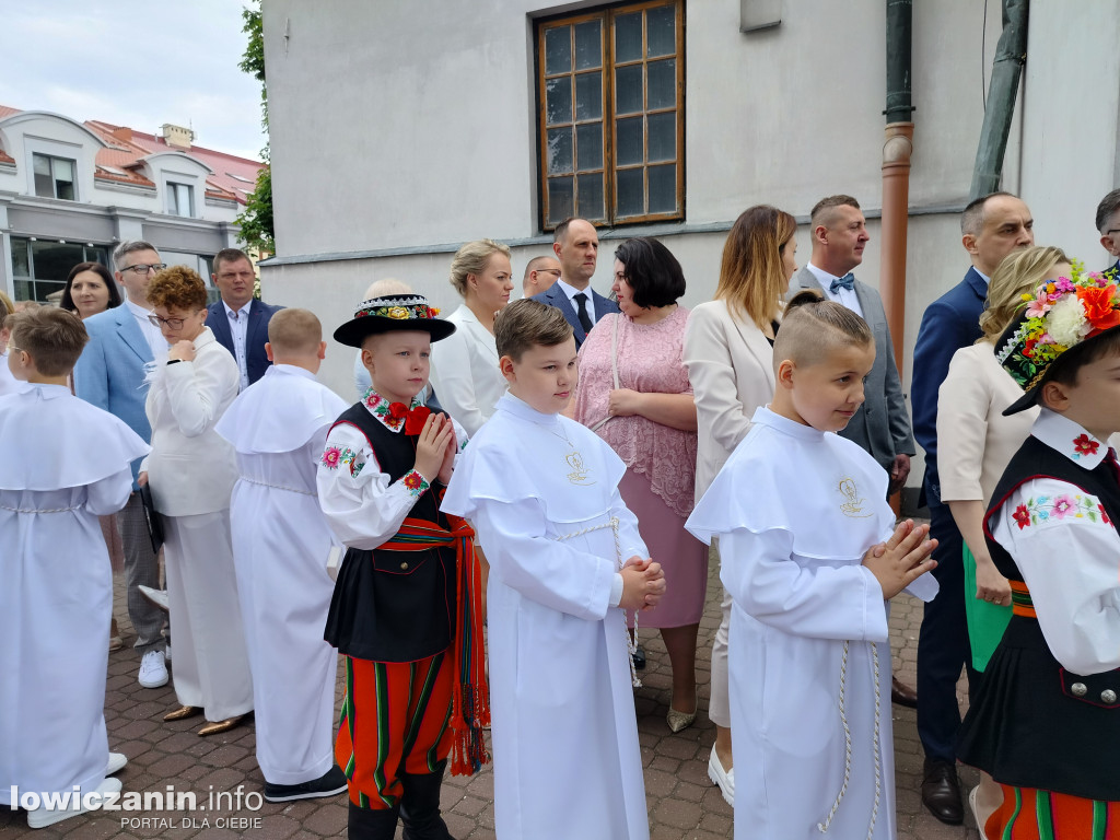 Pierwsza Komunia Święta w parafii Św. Ducha w Łowiczu