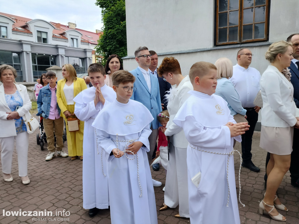 Pierwsza Komunia Święta w parafii Św. Ducha w Łowiczu