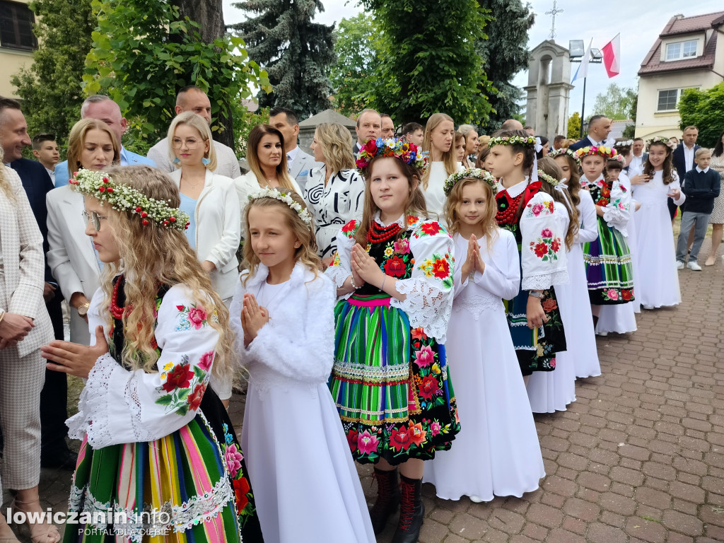 Pierwsza Komunia Święta w parafii Św. Ducha w Łowiczu