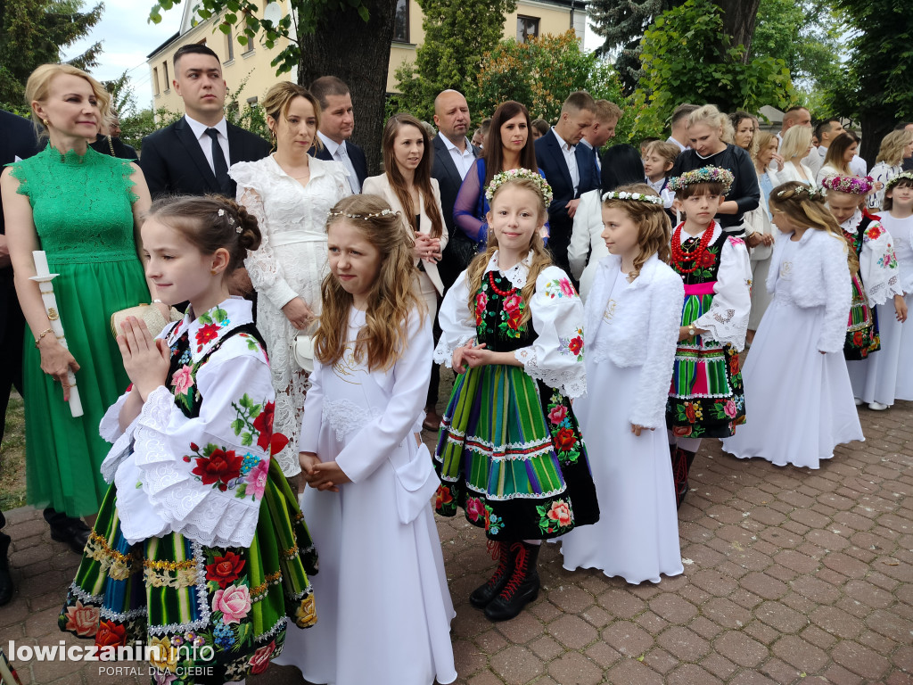 Pierwsza Komunia Święta w parafii Św. Ducha w Łowiczu