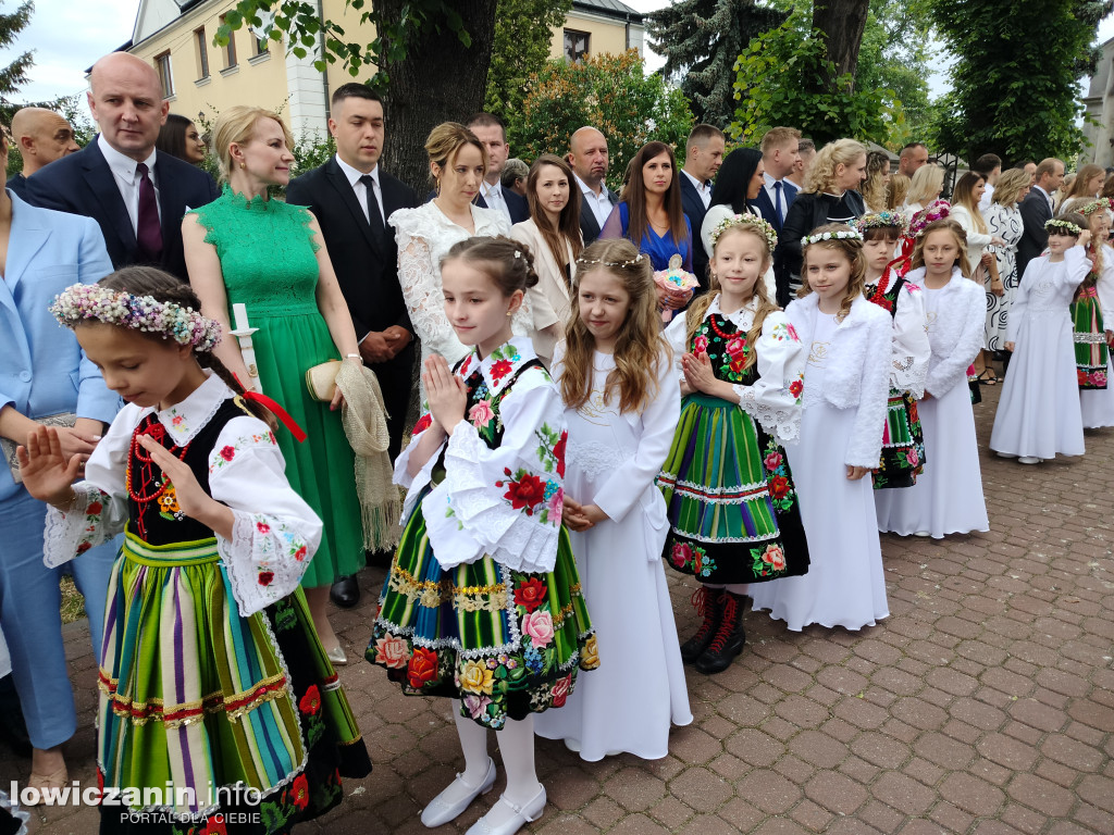 Pierwsza Komunia Święta w parafii Św. Ducha w Łowiczu