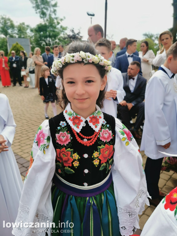 Domaniewice - uroczystość Pierwszej Komunii Świętej