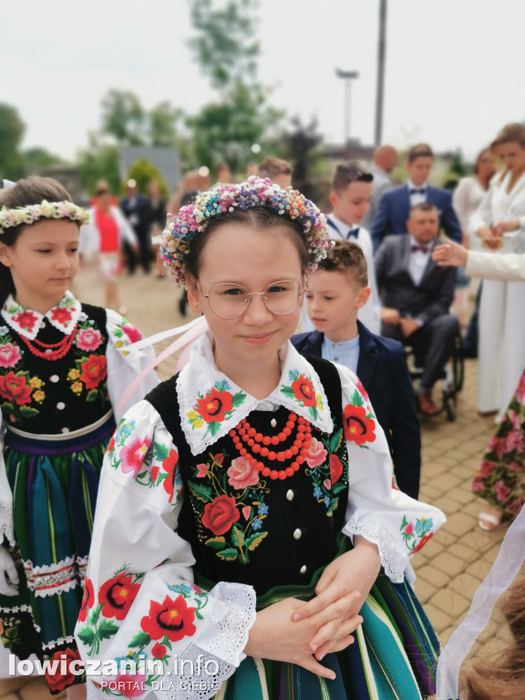 Domaniewice - uroczystość Pierwszej Komunii Świętej