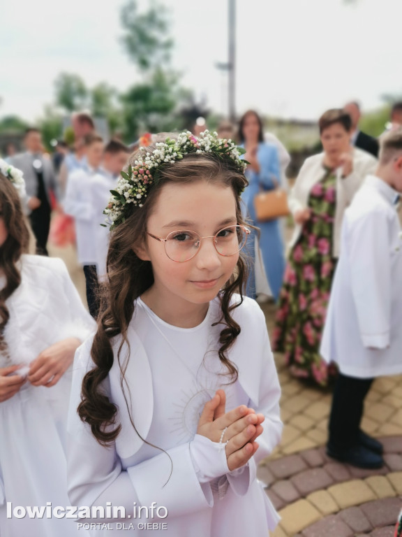 Domaniewice - uroczystość Pierwszej Komunii Świętej
