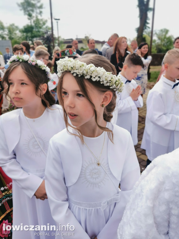 Domaniewice - uroczystość Pierwszej Komunii Świętej