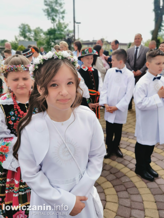 Domaniewice - uroczystość Pierwszej Komunii Świętej