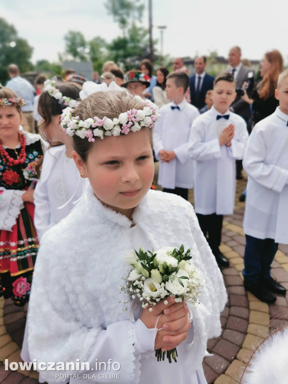 Domaniewice - uroczystość Pierwszej Komunii Świętej