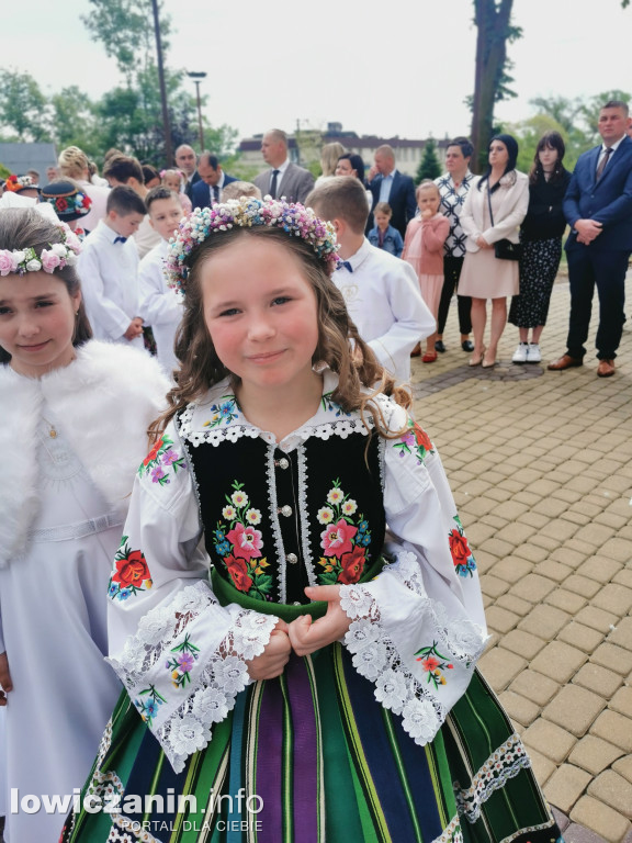 Domaniewice - uroczystość Pierwszej Komunii Świętej
