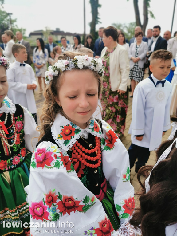 Domaniewice - uroczystość Pierwszej Komunii Świętej