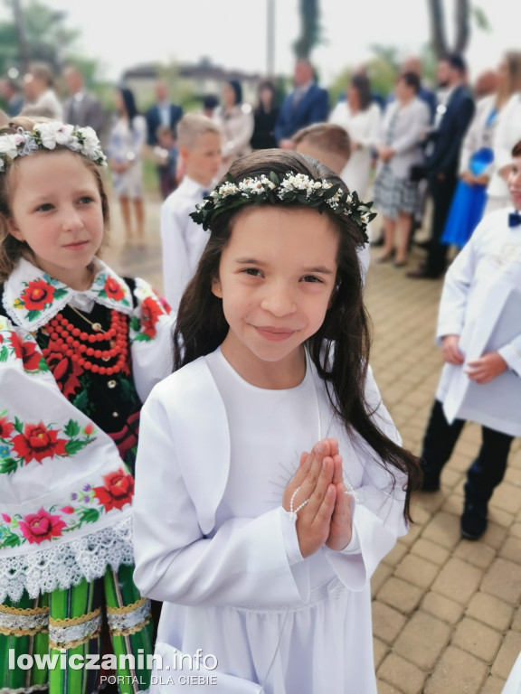 Domaniewice - uroczystość Pierwszej Komunii Świętej