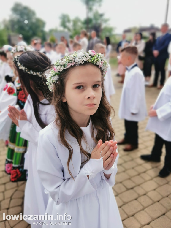 Domaniewice - uroczystość Pierwszej Komunii Świętej