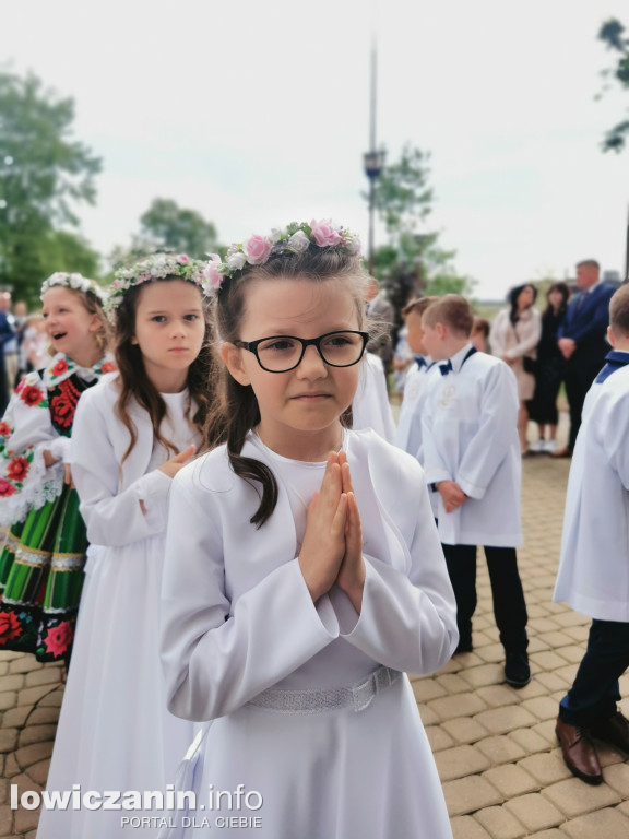 Domaniewice - uroczystość Pierwszej Komunii Świętej