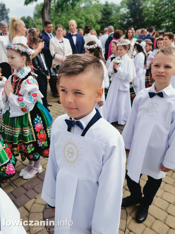 Domaniewice - uroczystość Pierwszej Komunii Świętej