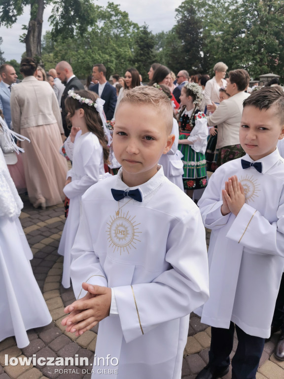 Domaniewice - uroczystość Pierwszej Komunii Świętej