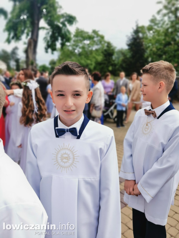 Domaniewice - uroczystość Pierwszej Komunii Świętej
