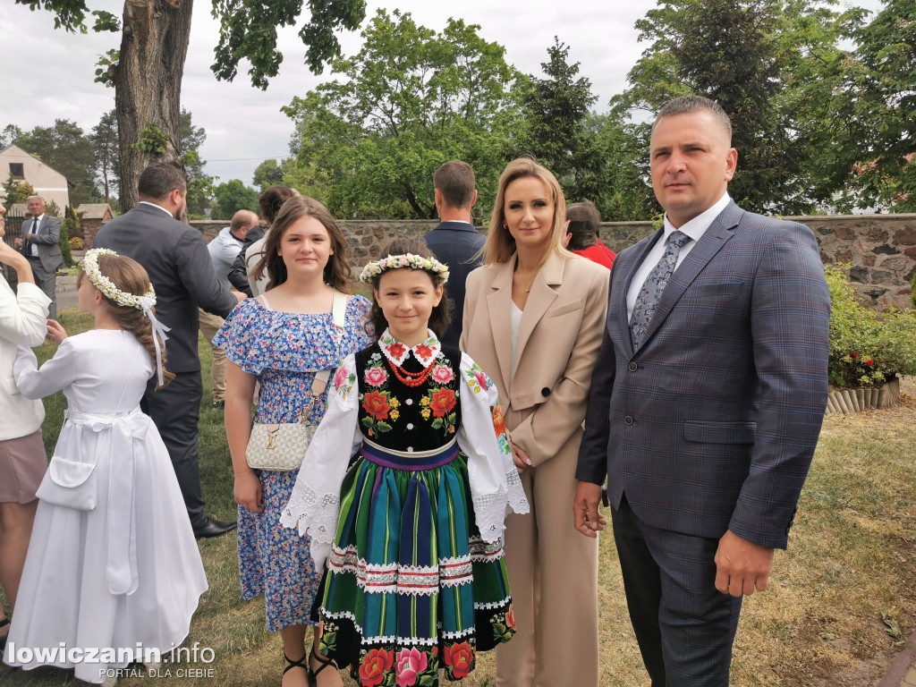 Domaniewice - uroczystość Pierwszej Komunii Świętej