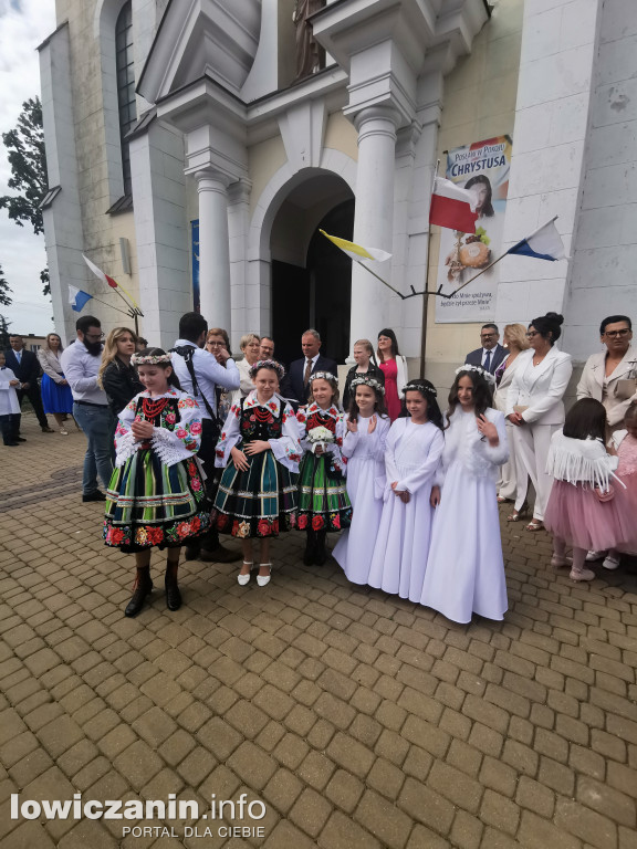Domaniewice - uroczystość Pierwszej Komunii Świętej