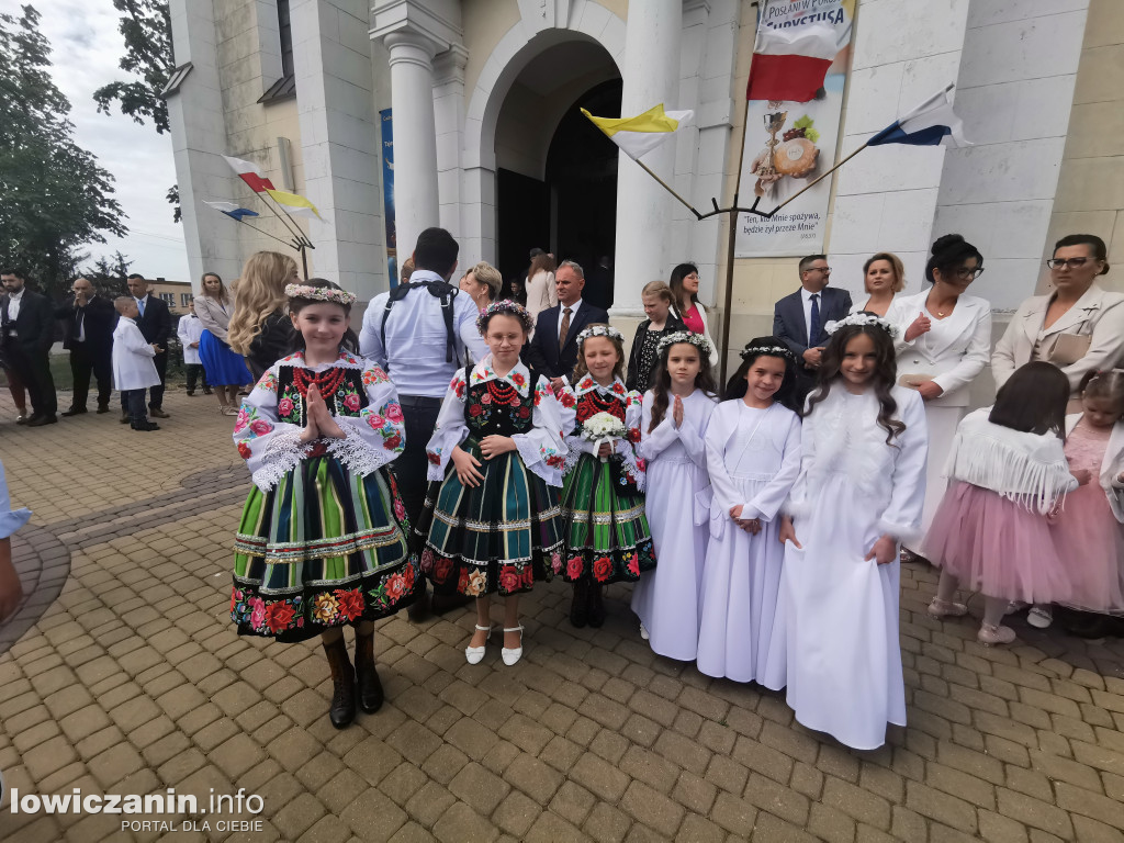 Domaniewice - uroczystość Pierwszej Komunii Świętej