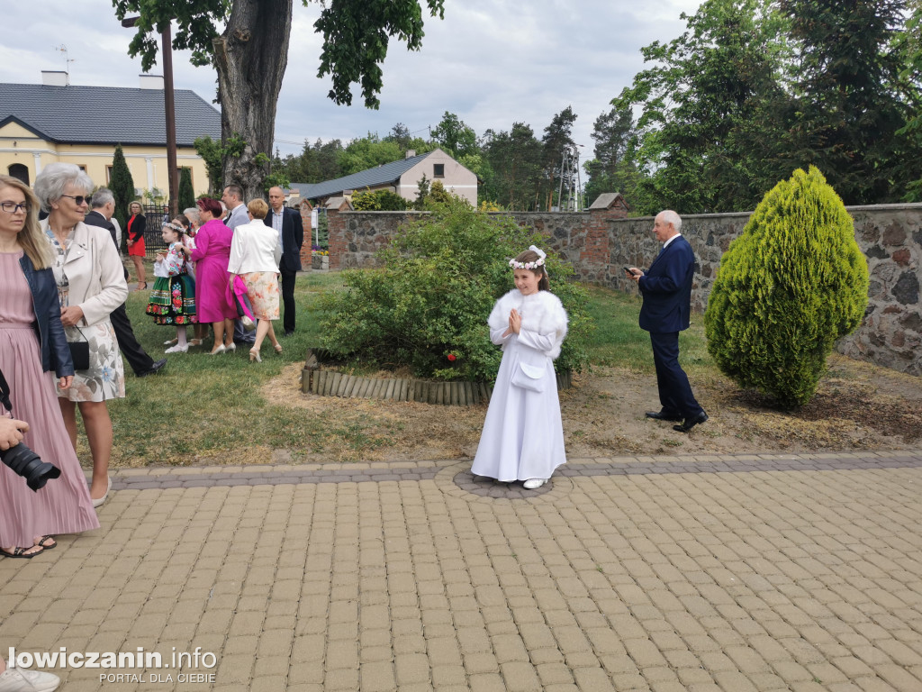 Domaniewice - uroczystość Pierwszej Komunii Świętej