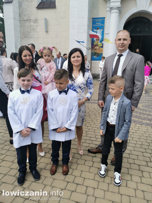 Domaniewice - uroczystość Pierwszej Komunii Świętej