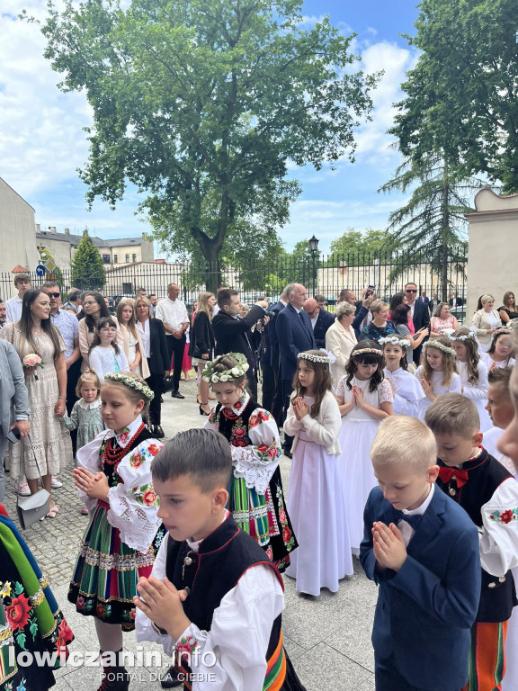 Pierwsza Komunia Święta w łowickiej Katedrze