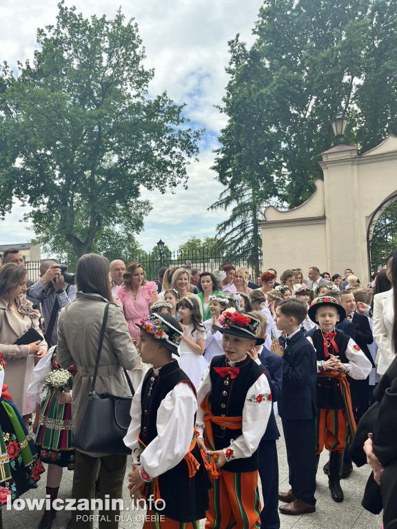 Pierwsza Komunia Święta w łowickiej Katedrze