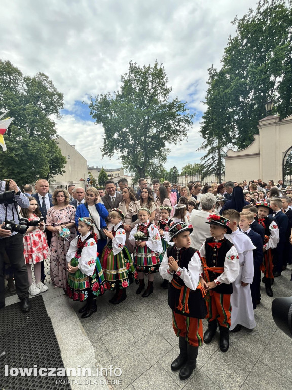 Pierwsza Komunia Święta w łowickiej Katedrze