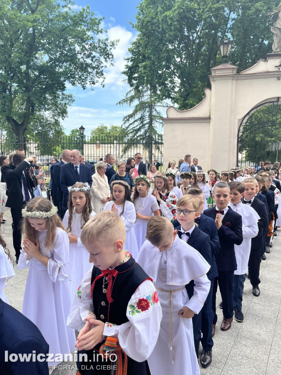 Pierwsza Komunia Święta w łowickiej Katedrze