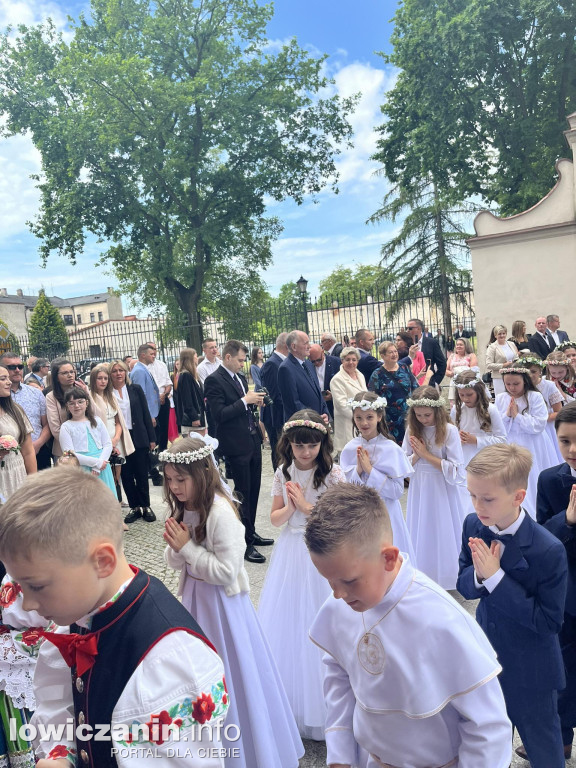 Pierwsza Komunia Święta w łowickiej Katedrze