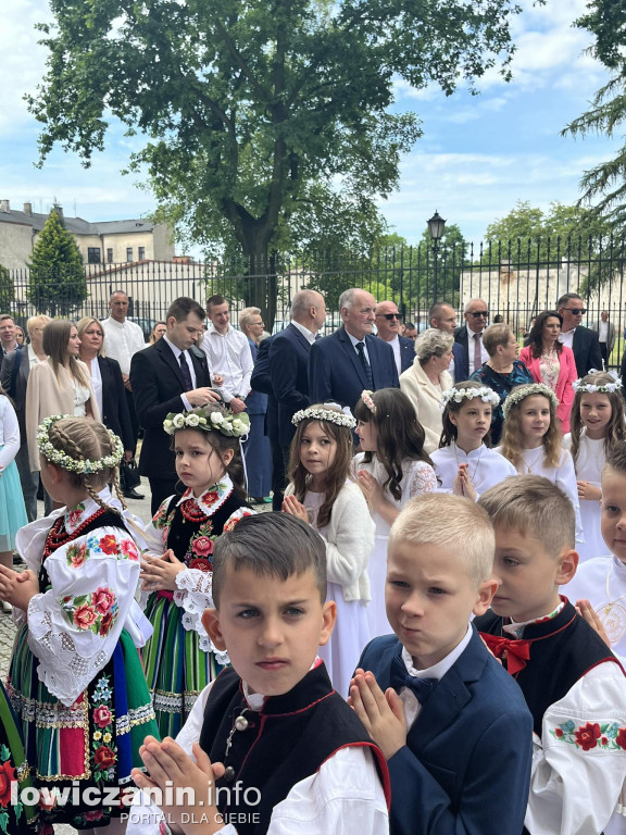 Pierwsza Komunia Święta w łowickiej Katedrze
