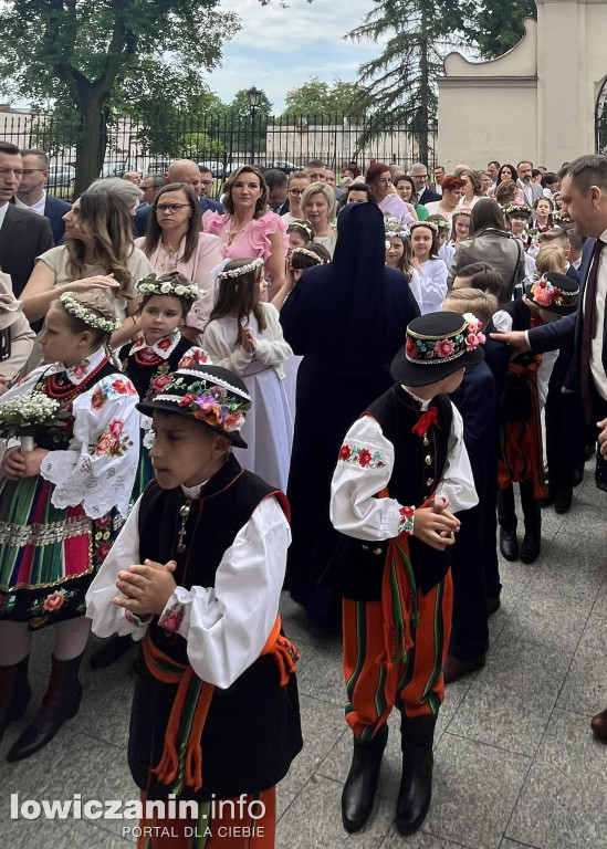 Pierwsza Komunia Święta w łowickiej Katedrze