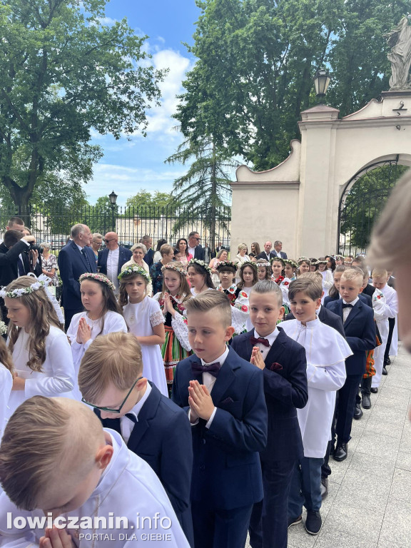Pierwsza Komunia Święta w łowickiej Katedrze