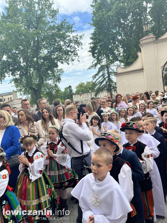 Pierwsza Komunia Święta w łowickiej Katedrze