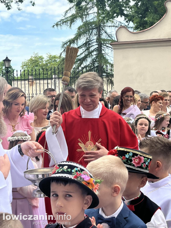Pierwsza Komunia Święta w łowickiej Katedrze