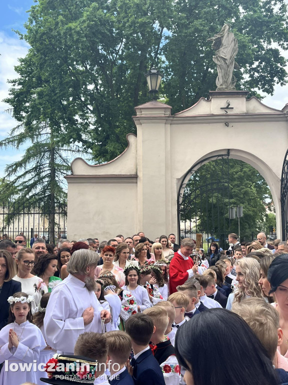 Pierwsza Komunia Święta w łowickiej Katedrze