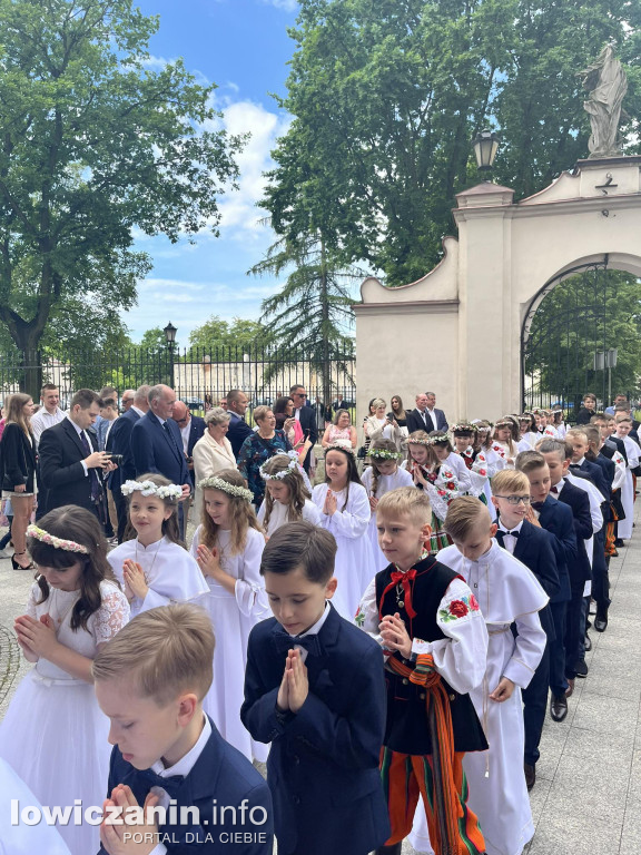 Pierwsza Komunia Święta w łowickiej Katedrze