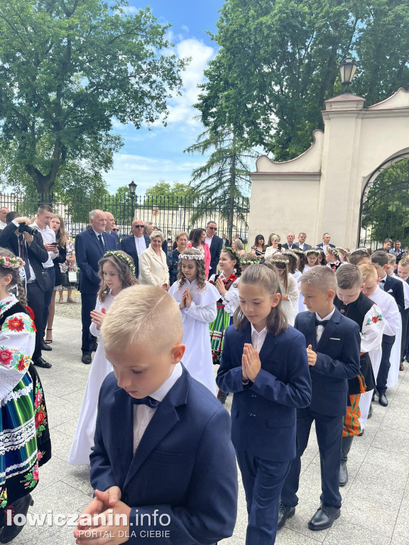 Pierwsza Komunia Święta w łowickiej Katedrze