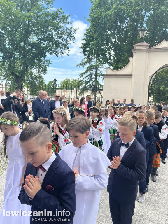 Pierwsza Komunia Święta w łowickiej Katedrze