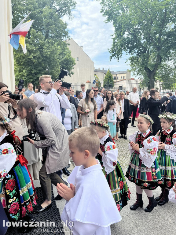 Pierwsza Komunia Święta w łowickiej Katedrze