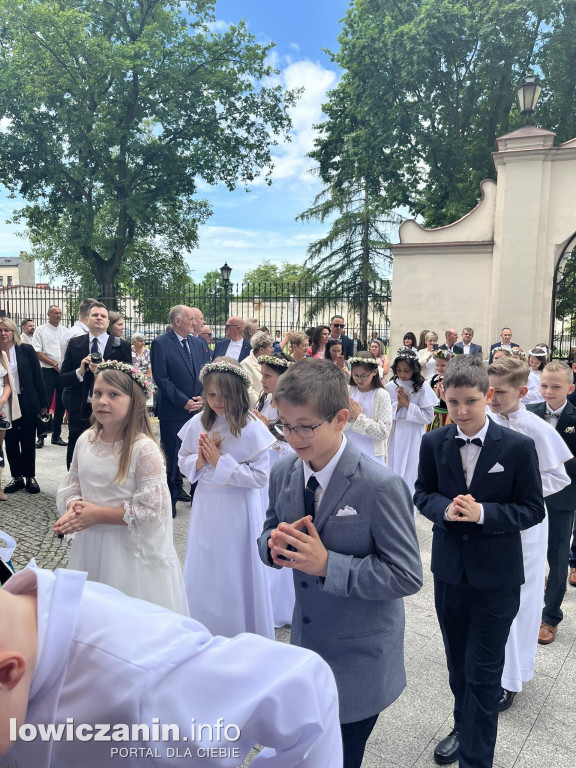 Pierwsza Komunia Święta w łowickiej Katedrze